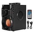 Miniatyrbild 1 av 5: Bärbar Bluetooth-högtalare med subwoofer Trådlöst stereoljud Rik bas Bluetooth-högtalare för utomhusfest Resor