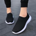 Miniatyrbild 4 av 5: Sneakers med mesh -plattform som andas ( set 1) 207BLACK 40