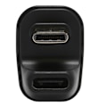 Miniatyrbild 5 av 5: Typ C Hona till Hane Adapter Multifunktionell Stöd 40Gbps Dataöverföring 8K Vid 60Hz Typ C U Typ Konverterare PD100W