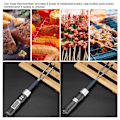 Miniatyrbild 5 av 5: LCD Display Kötttermometer BBQ Picknick Mat Temperaturmätare Kök Matlagning Bageri Gadget