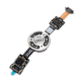 Miniatyrbild 5 av 5: Pitch Roll-motor för Mavic Air 2s Metall Hållbar Stabil Hög Noggrannhet Lätt Vikt RC Drone R-axelmotor