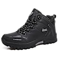 Miniatyrbild 1 av 4: Snöskor för män, vattentäta sneakers av hög kvalitet 18 No Fur Black 9.5