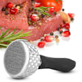 Miniatyrbild 3 av 4: Mört Kött Mörningshammare Rostfritt Stål Biffhammare Matlagning Köksredskap