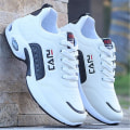 Miniatyrbild 2 av 5: Höstskor i läder för män. Casual sneakers White B CN42(insole26cm