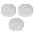 3-pack Öronproppsskyddande Bärväska Bärbar Mini Silikonförvaringspåse för Öronproppar Hem Grå