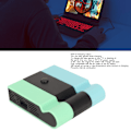 Miniatyrbild 4 av 5: TV-dockningsstation 5 i 1 2USB 45W USB C RJ45 HD Multimedia Interface Gigabit Ethernet Bärbar TV-dockningsstation för Switch Blå Grön