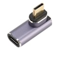 Miniatyrbild 4 av 5: USB C 3.1 Magnetisk Rätvinkeladapter PD 140W Snabbladdning 40Gbps 8K 90 Graders Typ C Magnetisk Adapter för MacBook Pro