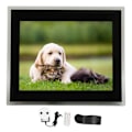 Miniatyrbild 1 av 5: 15 tums digital fotoram 4:3 IPS HD-skärm 1024x768 Stöder video ljud bild elektronisk digital bildram 100?240V EU-kontakt