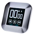 Miniatyrbild 3 av 5: LCD Digital Touch Screen Kökstimer Praktisk Matlagningstimer Nedräkning Räkna UPP Väckarklocka