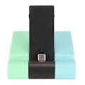 Miniatyrbild 1 av 5: TV-dockningsstation 5 i 1 2USB 45W USB C RJ45 HD Multimedia Interface Gigabit Ethernet Bärbar TV-dockningsstation för Switch Blå Grön