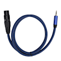 Miniatyrbild 1 av 5: JORINDO XLR Hona till 3.5mm Jack Balanserad Signalkabel XLR till 1/8 tums Mikrofonkabel Anslutningssladd JD6033?1m