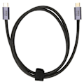 Miniatyrbild 1 av 5: USB4 Datakabel Hög Hastighet 20Gbps Typ C 8K60Hz Datakabel för Bärbara Datorer Surfplattor Mobiltelefoner 100cm/39.4in