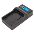 Miniatyrbild 3 av 5: USB-kamera Batteriladdare Enkel Batteriladdare med Strömdisplay för NP FV FH70 FP för VG30 CX610E CX680 PJ820E 5V
