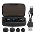 Miniatyrbild 1 av 5: Bluetooth In-Ear Hörlurar TWS Trådlösa Headset Touch Control Digital Display Öronproppar