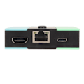 Miniatyrbild 3 av 5: TV-dockningsstation 5 i 1 2USB 45W USB C RJ45 HD Multimedia Interface Gigabit Ethernet Bärbar TV-dockningsstation för Switch Blå Grön