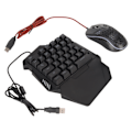 Miniatyrbild 4 av 5: Tangentbord Mus Konverter Turbo Funktion Trådbunden Speltangentbord och Mus och Konverter Combo för PS för Xbox för Switch