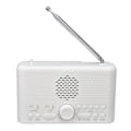 Miniatyrbild 3 av 5: Väckarklocka Radio FM U-Disk Multifunktionell LED Väckarklocka Radiohögtalare för Hem Resor