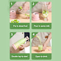 Miniatyrbild 4 av 5: Bärbar Vattenflaska Juicepress Multifunktionell Blender Mini USB Juicekopp för Shake