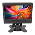 Miniatyrbild 3 av 5: 7-tums portabel monitor 1024x600 Stöder HD Multimedia Interface VGA AV Portabel skärm med stöd för PC 100?240V Fjärilsklämma AU-kontakt