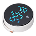 Miniatyrbild 4 av 5: Digital Kökstimer Magnetisk Stor LED-Display Nedräkningstimer för Matlagning Klassrum Fitness Vit