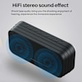 Miniatyrbild 4 av 5: Digital Väckarklocka med Bluetooth-högtalare, Spegelyta, Sängbordsväckarklockor, LED Digital Klocka för Kontor Hem