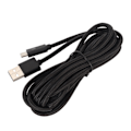 Miniatyrbild 4 av 5: Laddningskabel för Xbox Series Nylonflätad Snabbladdning USB Typ C Laddningskabel med LED-indikator för PS5 3m
