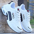 Miniatyrbild 1 av 5: Höstskor i läder för män. Casual sneakers White B CN42(insole26cm
