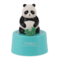 Miniatyrbild 1 av 5: Mekanisk Kökstimer Söt Djurform Magnetisk Bas Högt Alarm 60 Minuter Nedräkningstimer för Kök Matlagning Panda med Blå Bas