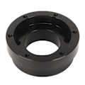 Miniatyrbild 3 av 5: 70mm Rattstyre Adapterplatta Legering Nav Adapterplatta för Logitech för Momo för Sparco 13 14 tum PCD Rattar Svart