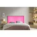 Miniatyrbillede 1 af 4: Lilje sengegavl i pink imiteret læder 115 Rosa