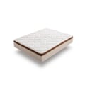 Miniatyrbillede 1 af 6: Madrass 80x180 cm Hukommelsesskum tykkelse 25 cm +/-2 BIO CONFORT. ECCOX Beige