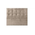 Miniatyrbillede 3 af 4: Sengegavl i beige stof Iris 130 Beige