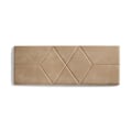 Miniatyrbillede 1 af 4: Hovedgærde - ECCOX - 112x57 cm - Pletresistent Stof - Moderne Design - Farve Camel Kamel