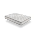 Miniatyrbild 1 av 6: Madrass 105x200 cm Minnesskum Luxury Turmalin tjocklek 25 cm +/- 2 överdel 4 cm Minnesskumelastica plus super Vit