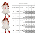 Miniatyrbillede 6 af 6: Lille Barn Sød Klædning Kostume Tutu Halloween Klovn Cosplay Pige 90cm 160cm