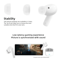 Pikkukuva 11 / 11: Täysin Langattomat Pro TWS Bluetooth Stereo In-Ear Kuulokkeet USB-C musta black