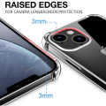 Miniatyrbillede 5 af 6: iPhone 14 - Bumper Extra Stöttåligt Slim Mjuk Skal Transparent