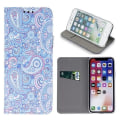 Miniatyrbild 1 av 2: Samsung Galaxy A10 - Smart Trendy Mobilplånbok - Vinter Blå