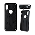 Miniatyrbillede 2 af 4: Samsung Galaxy M20 - Defender Skydd Skal med Stativ  - Svart Black