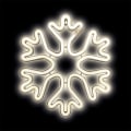 Pikkukuva 2 / 2: Neon LED SNOWFLAKE Batteri + USB Forever Light Multicolor