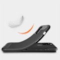 Pikkukuva 3 / 3: iPhone XR - Matt TPU Mjuk Skal - Svart Black