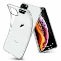 Pikkukuva 1 / 2: iPhone 12 PRO MAX - Transparent Slim Skal + Härdat Glas Transparent