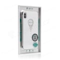 Miniatyrbillede 4 af 4: iPhone XR - DEVIA Angel Tears Series TPU Skal - Vit Transparent