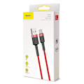 Miniatyrbillede 3 af 3: Baseus USB-C Hurtig opladning Ladekabel Samsung / Android -3m Red