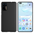 Miniatyrbillede 1 af 2: Huawei P40 - Silicon TPU Soft Cover - Sort Black