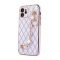 iPhone 11 - Elegant Glamour Mjuk Skal Vit