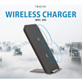 Miniatyrbillede 2 af 8: FOREVER 10W Fast QI trådløs oplader - til iPhone / Android Black