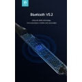 Pikkukuva 4 / 8: Bluetooth Smart Trådlös Handsfree Magnetic Neckband Devia Titanium grey