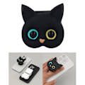 Miniatyrbillede 1 af 4: Universal Mobile Grip Holder / Kattestativ med spejl Sort Black