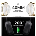 Pikkukuva 4 / 5: HAVIT Stereo On-Ear langattomat Bluetooth V5.1 -kuulokkeet AUX/TF/FM Red
